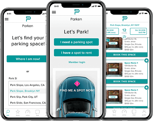 parking finder app